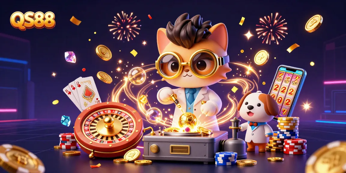 Experience the thrill of winning at QS88 with dynamic casino games and vibrant characters!