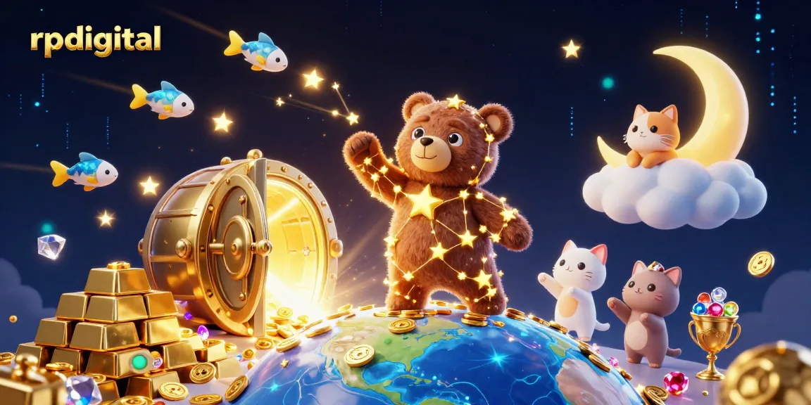 Experience rpdigital's enchanting casino treasures with this vibrant 3D scene.