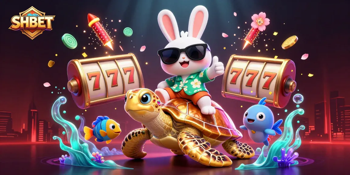 Engage with SHBET's vibrant casino experience featuring lucky icons and thrilling elements.