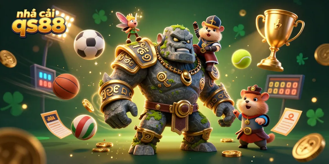 Engage in thrilling betting experiences with nhà cái qs88, featuring enchanting characters and dynamic sports elements.