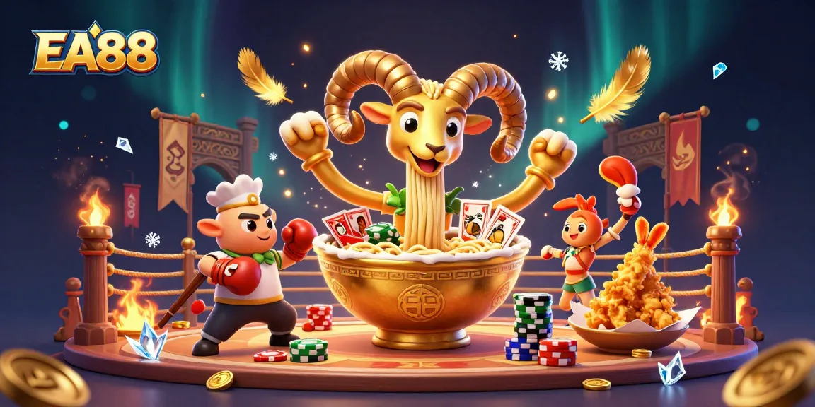 EA88 offers a thrilling 3D casino experience with vibrant characters and dynamic betting elements.