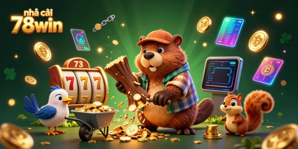 Engage with the vibrant world of nhà cái 78win, where fun and fortune collide in a playful casino scene.